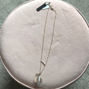 Gold necklace from J Crew